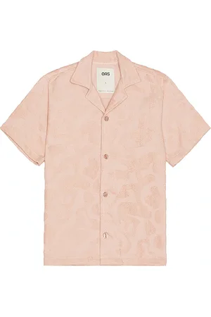 Oas Camisa campestre puzzlotec en color rubor talla L en - Blush. Talla L (también en M, S, XL/1X).