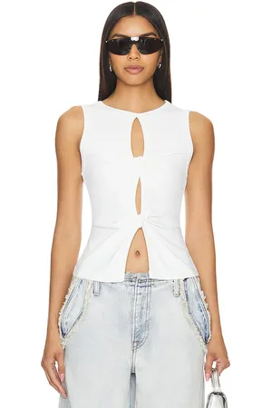 h:ours Rhyan top en color talla L en - White. Talla L (también en M, S, XL, XS, XXS).