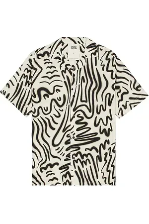 Oas Camisa aerosol en color talla L en - White. Talla L (también en M, S, XL/1X).
