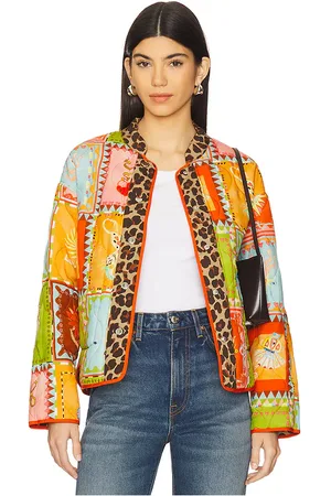 Never Fully Dressed Chaqueta acolchada sller en color orange,brown talla L en - Orange,Brown. Talla L (también en M, S, XL