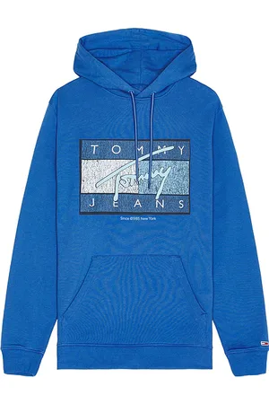 Tommy Hilfiger Sudadera dna flag twist en color royal talla L en - Royal. Talla L (también en M, S, XL/1X).