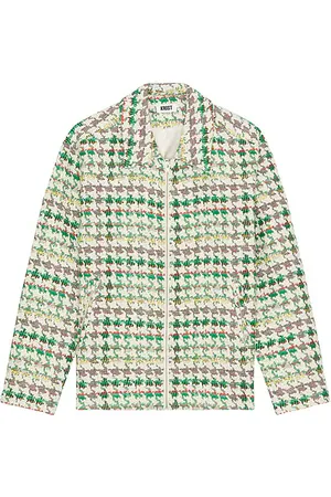 Saks Fifth Avenue Chaqueta jacquard woodland en color verde talla L en - Green. Talla L (también en M).