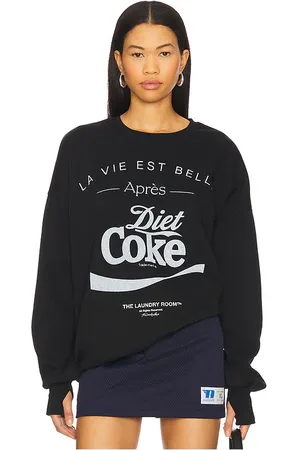 The Laundry Room Sudadera life is beautiful after diet coke en color talla S en - Black. Talla S (también en M, XS).