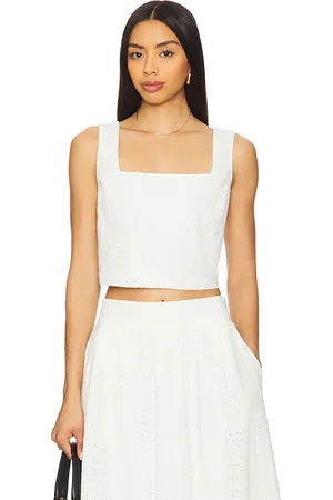 Paige Aelita top en color talla L en - White. Talla L (también en M, S, XL, XS).