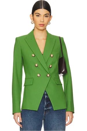 VERONICA BEARD Chaqueta miller dickey en color verde talla 2 en - Green. Talla 2 (también en 4, 6).