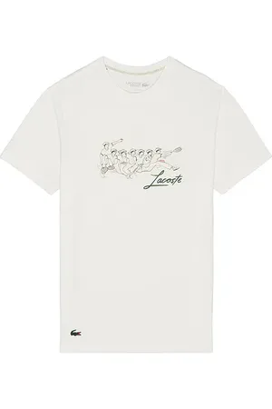 Lacoste Camiseta ultra en color blanco talla L en - White. Talla L (también en M, XL/1X).