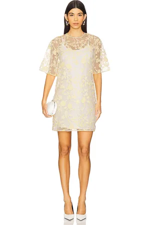 ROTATE Vestido laria en color amarillo limon talla 32 en - Lemon. Talla 32 (también en 34, 36, 38, 40, 42).