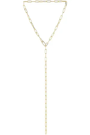 BRACHA Cadena de lazo kayla long en color oro metálico talla all en - Metallic Gold. Talla all.