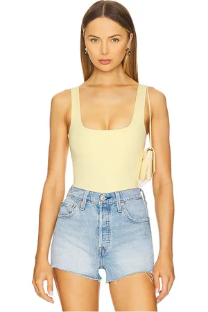 GOOD AMERICAN Body en color amarillo limon talla L en - Lemon. Talla L (también en M, S, XS).