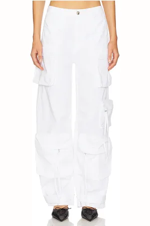 Steve Madden Pantalón duo en color talla L en - White. Talla L (también en M, S, XL, XS).