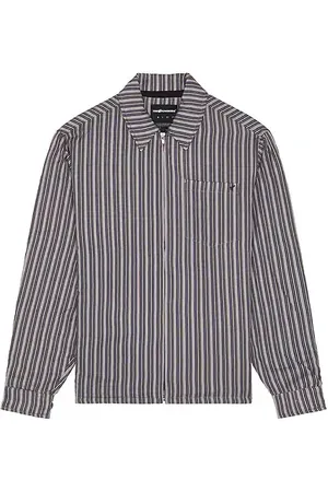 The Hundreds Camisa de manga larga acolchada en color talla L en - Grey. Talla L (también en M, S, XL/1X).