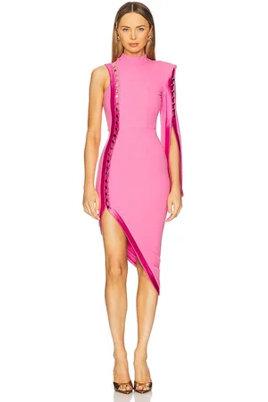 Zhivago Vestido midi dress en color rosado talla 12 en - Pink. Talla 12 (también en 4, 6, 8).