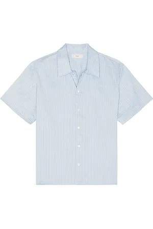 DUNST Camisa manga corta holiday en color bebe azul talla L en - Baby Blue. Talla L (también en M, S).