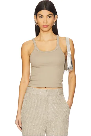 IRO Palisso top en color taupe talla L en - Taupe. Talla L (también en M, S, XL, XS).
