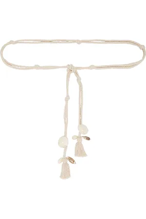 Free People Cinturón envolvente isles of capri en color ivory talla all en - Ivory. Talla all.