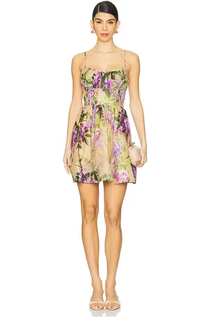 Cara Cara Minivestido alba en color bronce talla 00 en - Tan. Talla 00 (también en 4, 6).