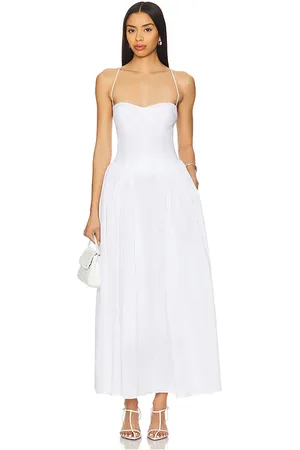 Bardot Maxivestido estie en color blanco talla 10 en - White. Talla 10 (también en 12, 6, 8).