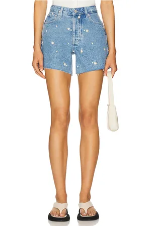 Rails Shorts de mezclilla con estampado floral mesa en color azul talla 23 en - Blue. Talla 23 (también en 24, 25).