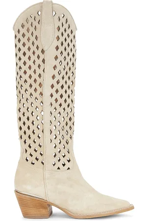 Free People Bota vaquera diamonds are forever en color beige talla 6 en - Beige. Talla 6 (también en 9).