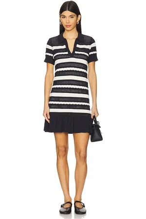 Cinq A Sept Minivestido clementine en color negro talla S en - Black. Talla S (también en XS, XXS).