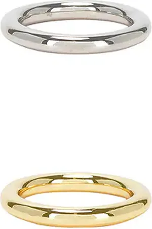Shashi Conjunto de anillos connor en color oro metálico talla 5 en - Metallic Gold. Talla 5 (también en 6, 7, 8).