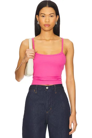 Cotton Citizen Top de tirantes finos. verona en color rosado talla L en - Pink. Talla L (también en M, XS).