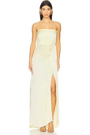 A.L.C. Vestido largo layla en color amarillo limon talla 0 en - Lemon. Talla 0 (también en 10, 2, 4, 6, 8).