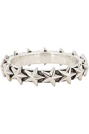Maple Anillo star en color plateado metálico talla 10 en - Metallic Silver. Talla 10 (también en 11, 7, 8, 9).