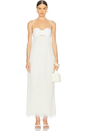 CLEA Vestido selene en color crema talla L en - Cream. Talla L (también en M, S).