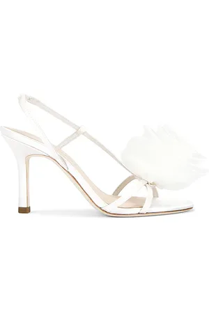 Loeffler Randall Sandalia con tacón steph en color blanco talla 10 en - White. Talla 10 (también en 6, 6.5, 7, 7.5, 8, 8.5, 9