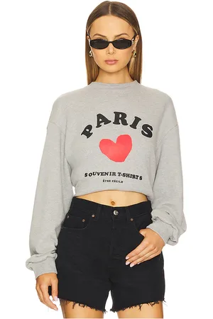 Être Cécile Sudadera gráfica en color gris talla L en - Grey. Talla L (también en M, S, XL, XS).