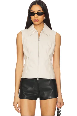 LaMarque Chaleco charlie en color beige talla M en - Beige. Talla M (también en S, XS).