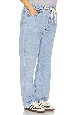 aligrace Recto(a) drawstring maternity en color azul talla M en - Blue. Talla M (también en S, XS).