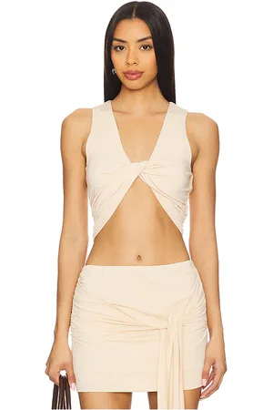 ANIYE BY Demi top en color beige talla L en - Beige. Talla L (también en M, S, XS).