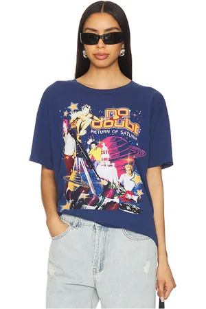 DAYDREAMER Camiseta no doubt return of saturn collage en color azul marino talla L en - Navy. Talla L (también en M, S, XL