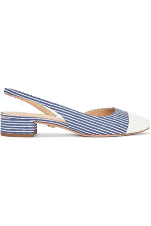VERONICA BEARD Cabestrillo en azul medio y blanco cecile en color azul talla 5.5 en - Blue. Talla 5.5 (también en 6