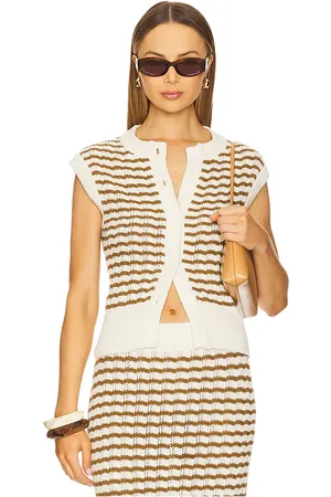 A.L.C. Margo top en color beige talla M en - Beige. Talla M (también en S, XL, XS).