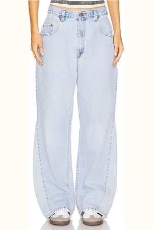 aligrace Pierna ancha slouchy en color azul talla 25 en - Blue. Talla 25 (también en 27, 28, 29, 30, 31, 32, 33).