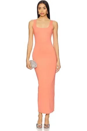 GOOD AMERICAN Maxivestido en color coral talla M en - Coral. Talla M (también en S, XS, XXL/2X, XXXL/3X, XXXXL/4X).