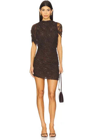 Amanda Uprichard Vestido evianna en color talla L en - . Talla L (también en M, S, XL, XS).