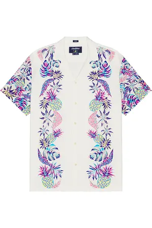 Chubbies Camisa the en color blanco talla M en - White. Talla M (también en S).