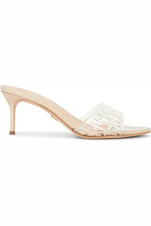 VERONICA BEARD Tacón de gel en transparente y arena. tia en color beige talla 5 en - Beige. Talla 5 (también en 5.5, 6, 6.