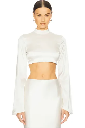 LOBA Isabelle crop top en color talla L en - . Talla L (también en M, S, XS, XXS).