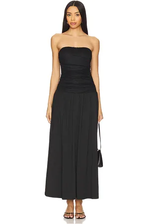 Nialaya Vestido santal en color talla L en - Black. Talla L (también en M, S, XL, XS).