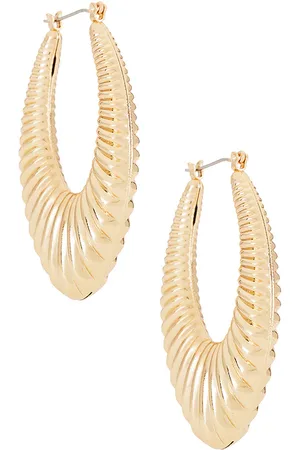 8 Other Reasons Pendientes de aro collins en color oro metálico talla all en - Metallic Gold. Talla all.