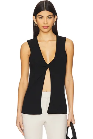 Bec & Bridge Milla twist tank top en color talla L en - Black. Talla L (también en M, S, XL, XS).