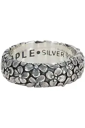 Maple Banda floral en color plateado metálico talla 10 en - Metallic Silver. Talla 10 (también en 11, 9).