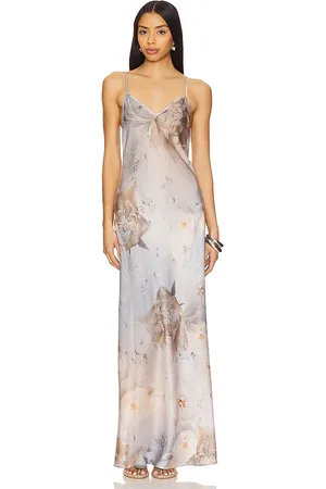 AllSaints Maxivestido bryony en color grey,taupe talla 12 en - Grey,Taupe. Talla 12 (también en 2, 6, 8).