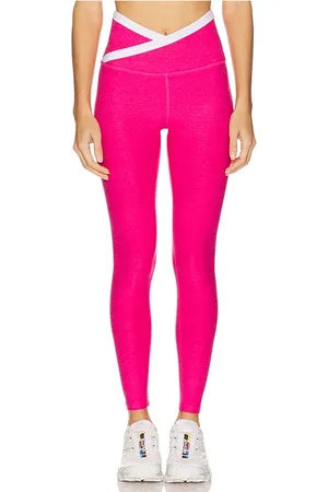 Beyond Yoga Spacedye outlines high waisted midi legging en color rosado talla L en - Pink. Talla L (tambi