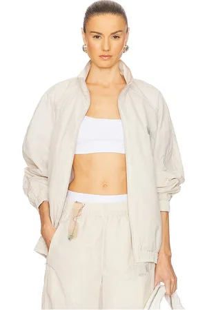 Alexander Wang Chaqueta deportiva unisex en color ivory talla L en - Ivory. Talla L (también en S, XS).